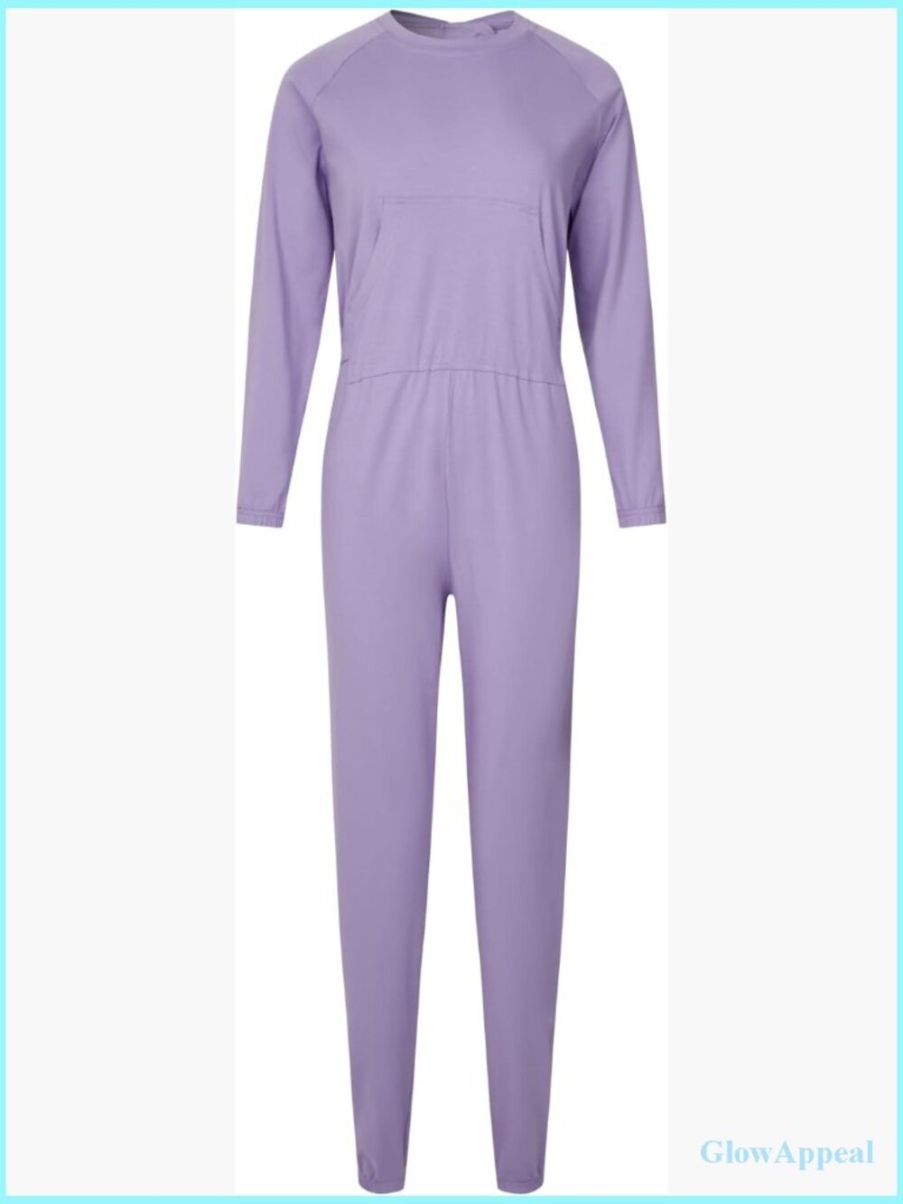 Adaptive Jumpsuit Anti-Strip Back Zip Easy On Caregiver Friendly Soft
